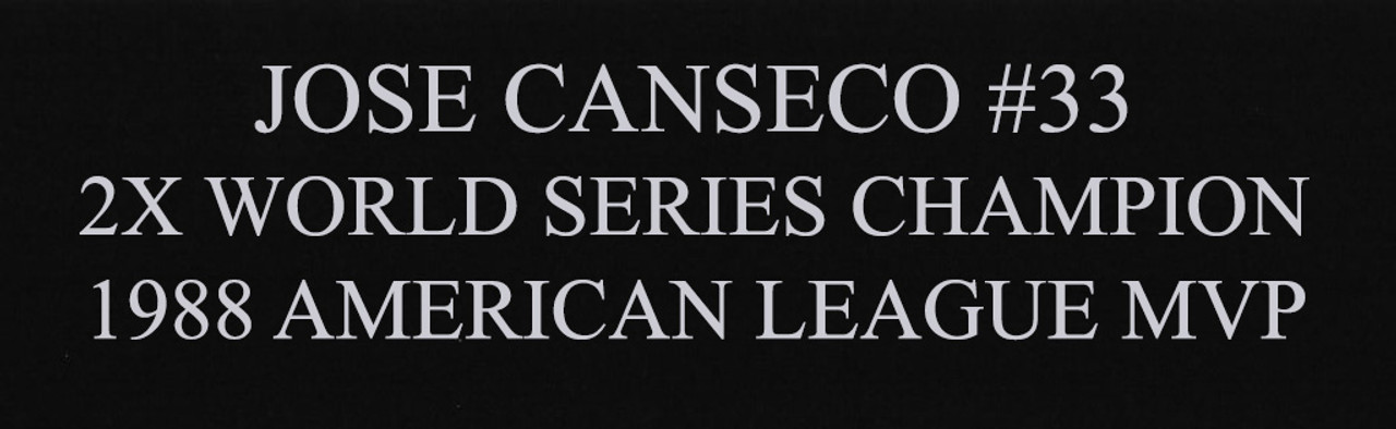  Jose Canseco Autographed Green Oakland A's Jersey - Beautifully  Matted and Framed - Hand Signed By Jose Canseco and Certified Authentic by  JSA - Includes Certificate of Authenticity : Sports & Outdoors