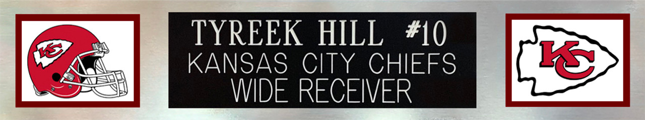 TYREEK HILL KANSAS CITY CHIEFS SIGNED TEAM ISSUED PRO BOWL JERSEY JSA COA  RARE!