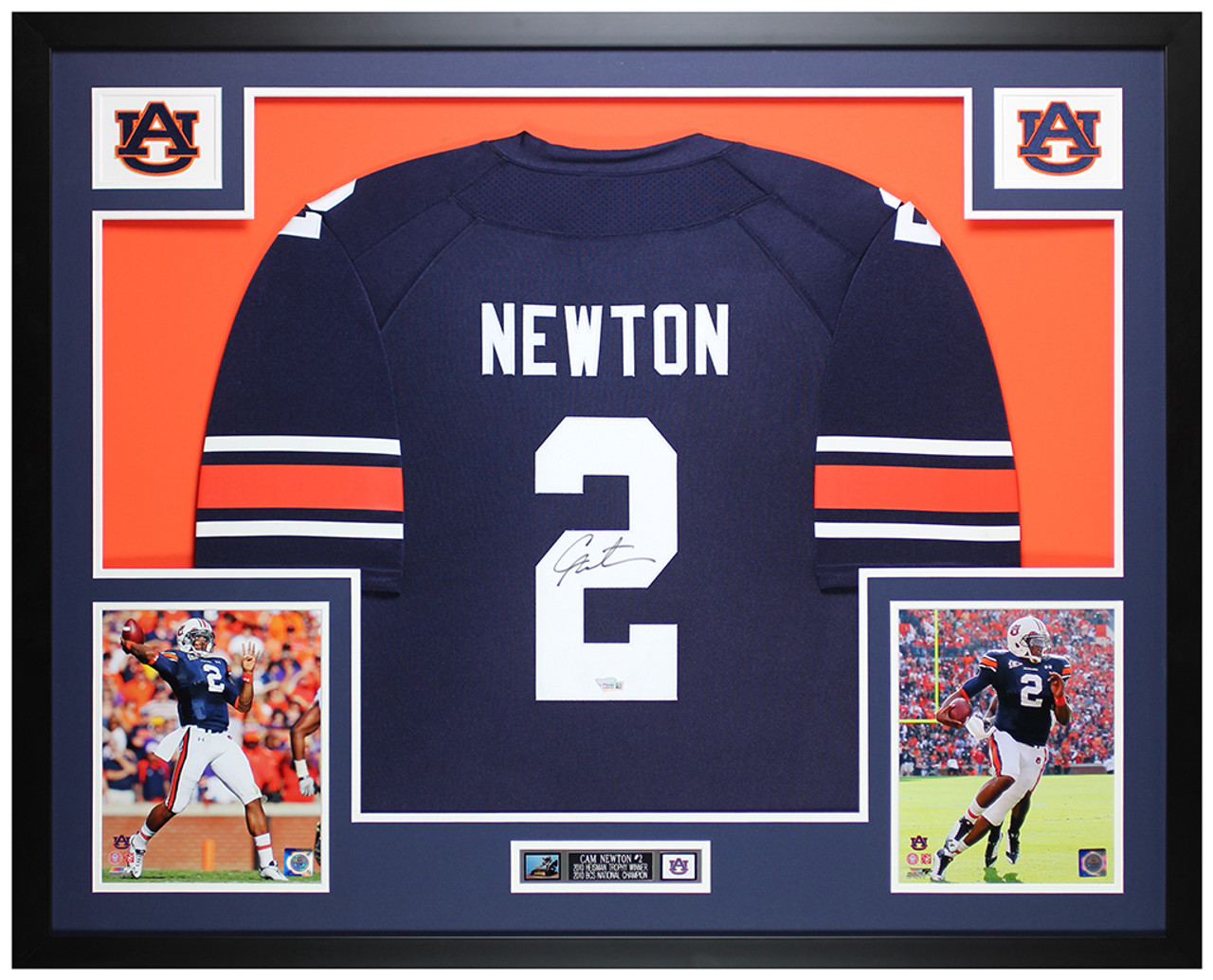 Cam newton hot sale signed auburn jersey