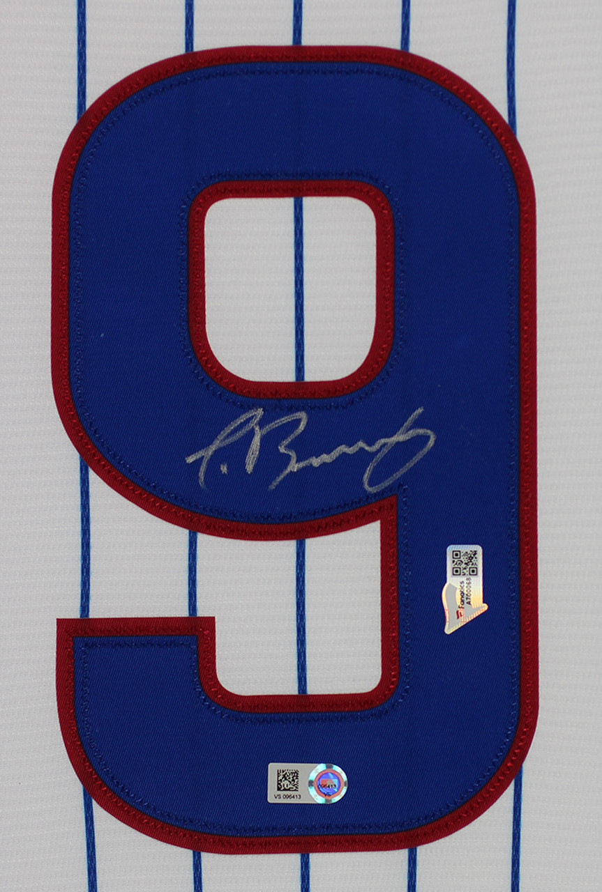 Javier Baez Autographed and Framed Chicago Cubs Jersey