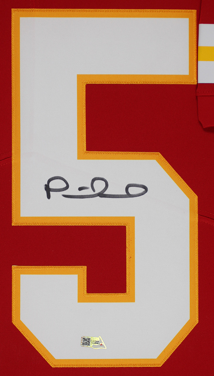 Patrick Mahomes Autographed Kansas City Chiefs Jersey Framed