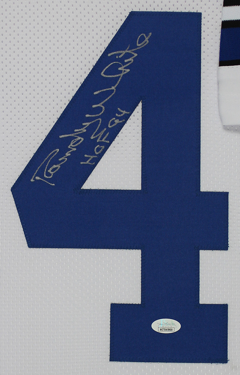 Randy White Autographed and Framed White Cowboys Jersey JSA COA