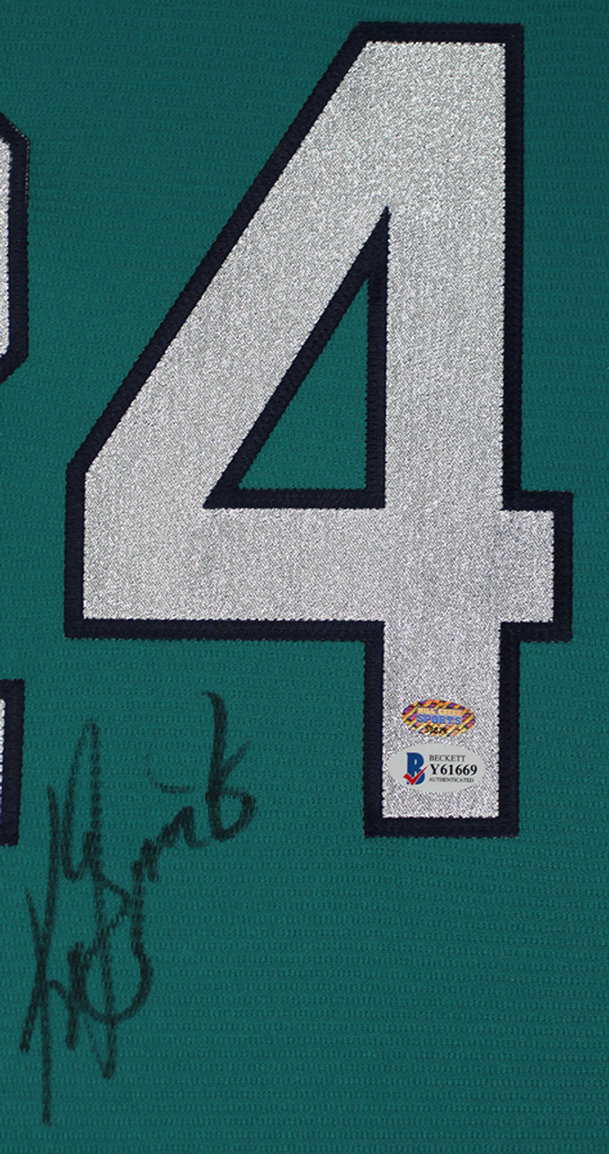 Ken Griffey Jr. Autographed Seattle Mariners White Nike Jersey