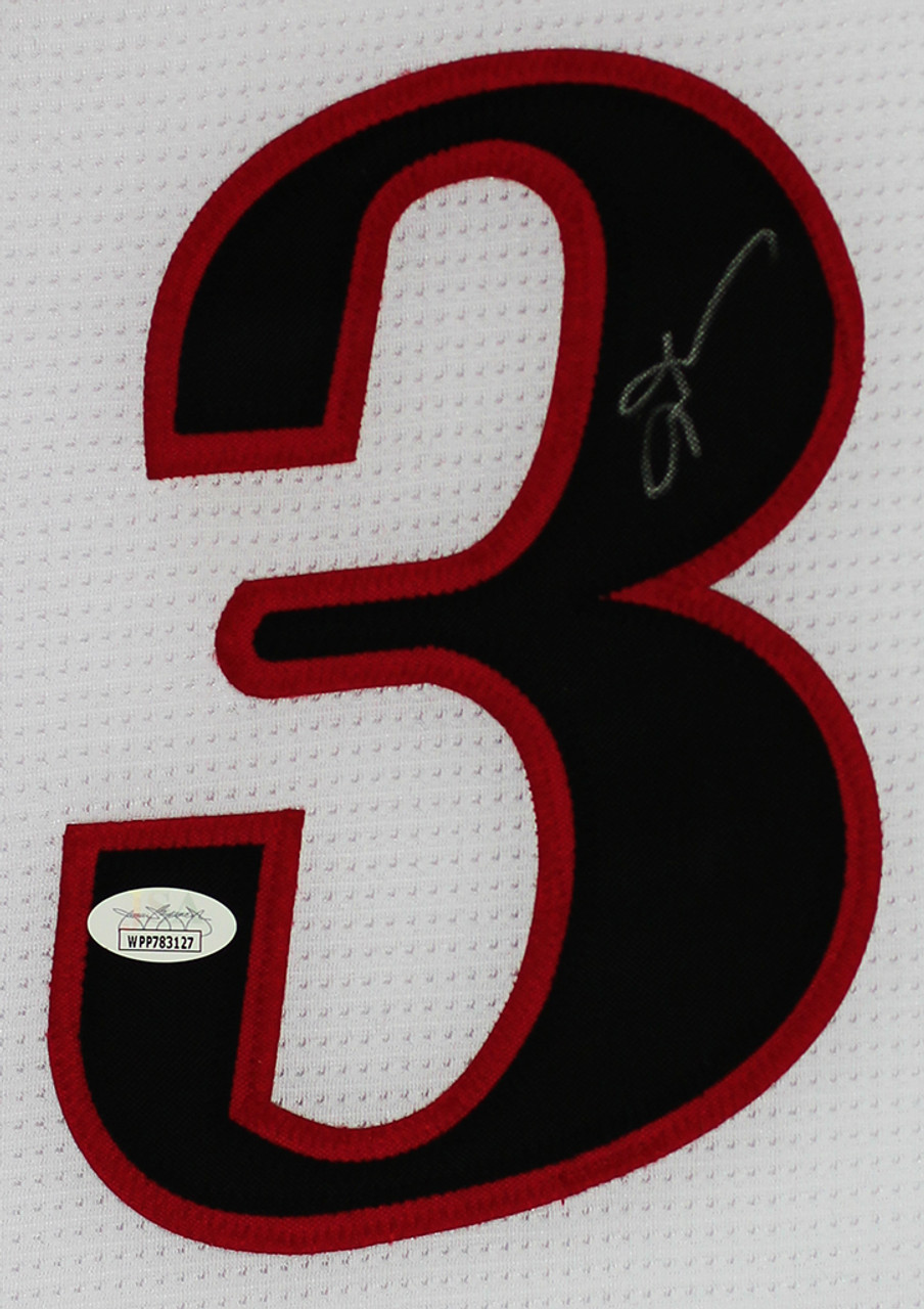 Allen Iverson Signed 35x43 Custom Framed Jersey (JSA Hologram