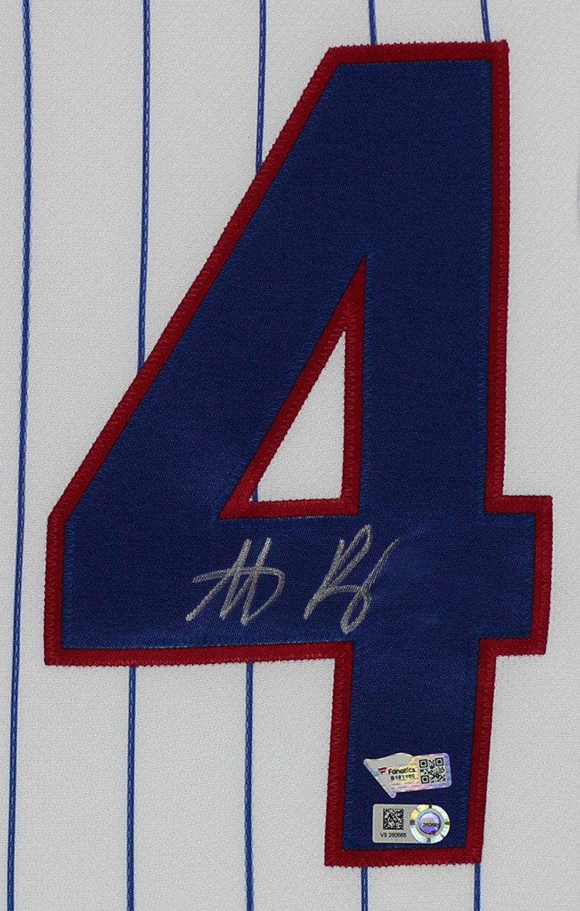 rizzo autographed jersey