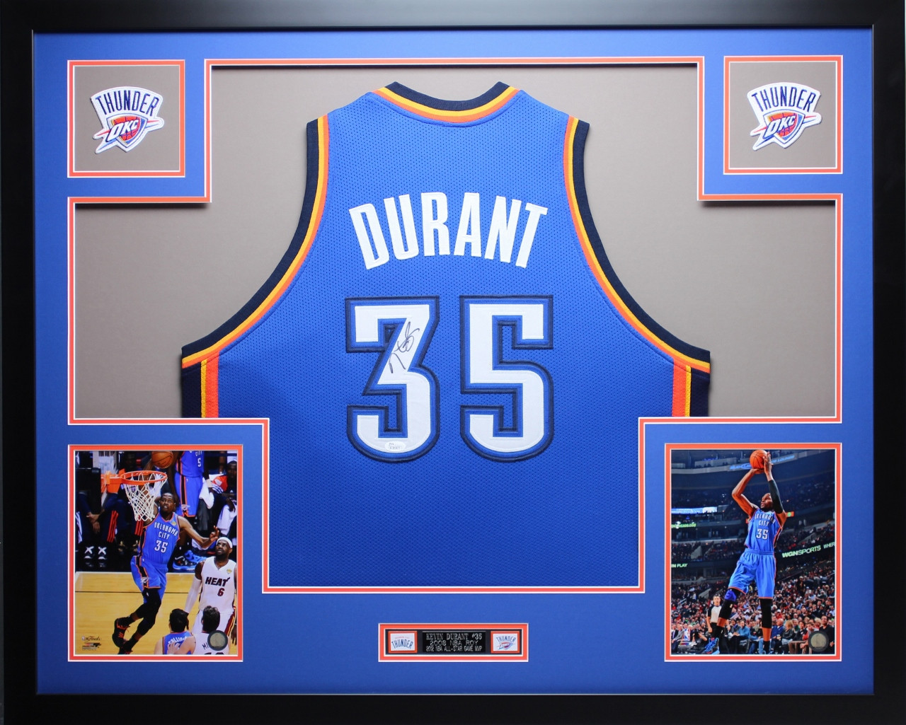 kevin durant jersey blue