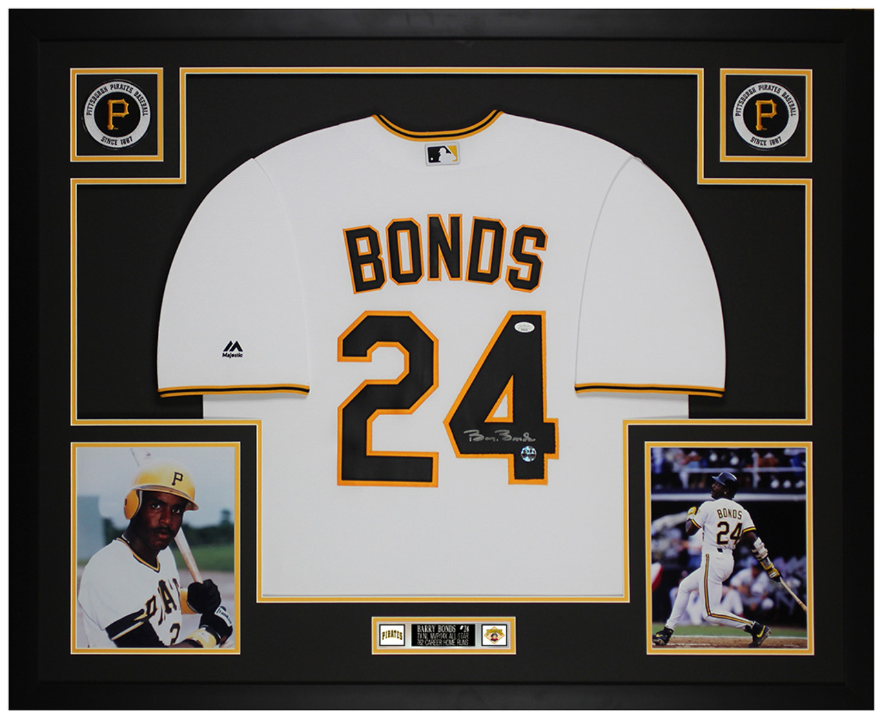 Barry Bonds Signed Pirates Jersey (JSA COA)