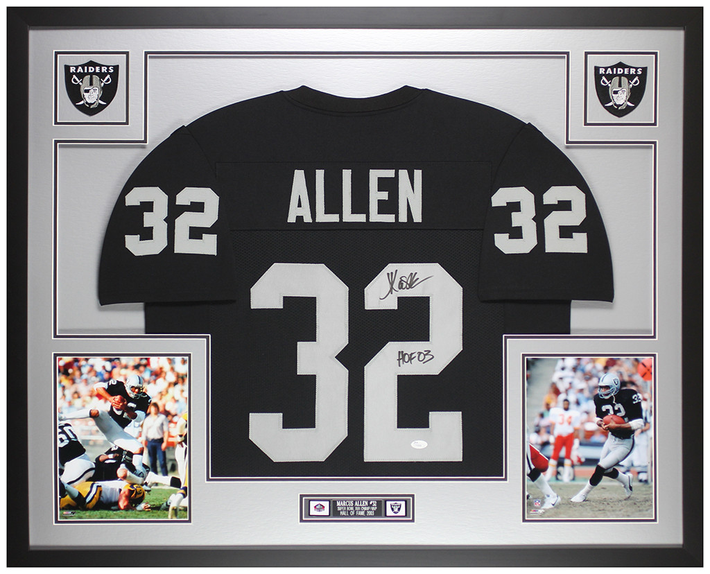 Maillot Vintage Raiders #32 Marcus Allen Youth Medium - Hutch Occasion