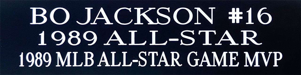 Bo Jackson Kansas City Royals Autographed Mitchell and Ness Blue Batting  Practice Replica Jersey