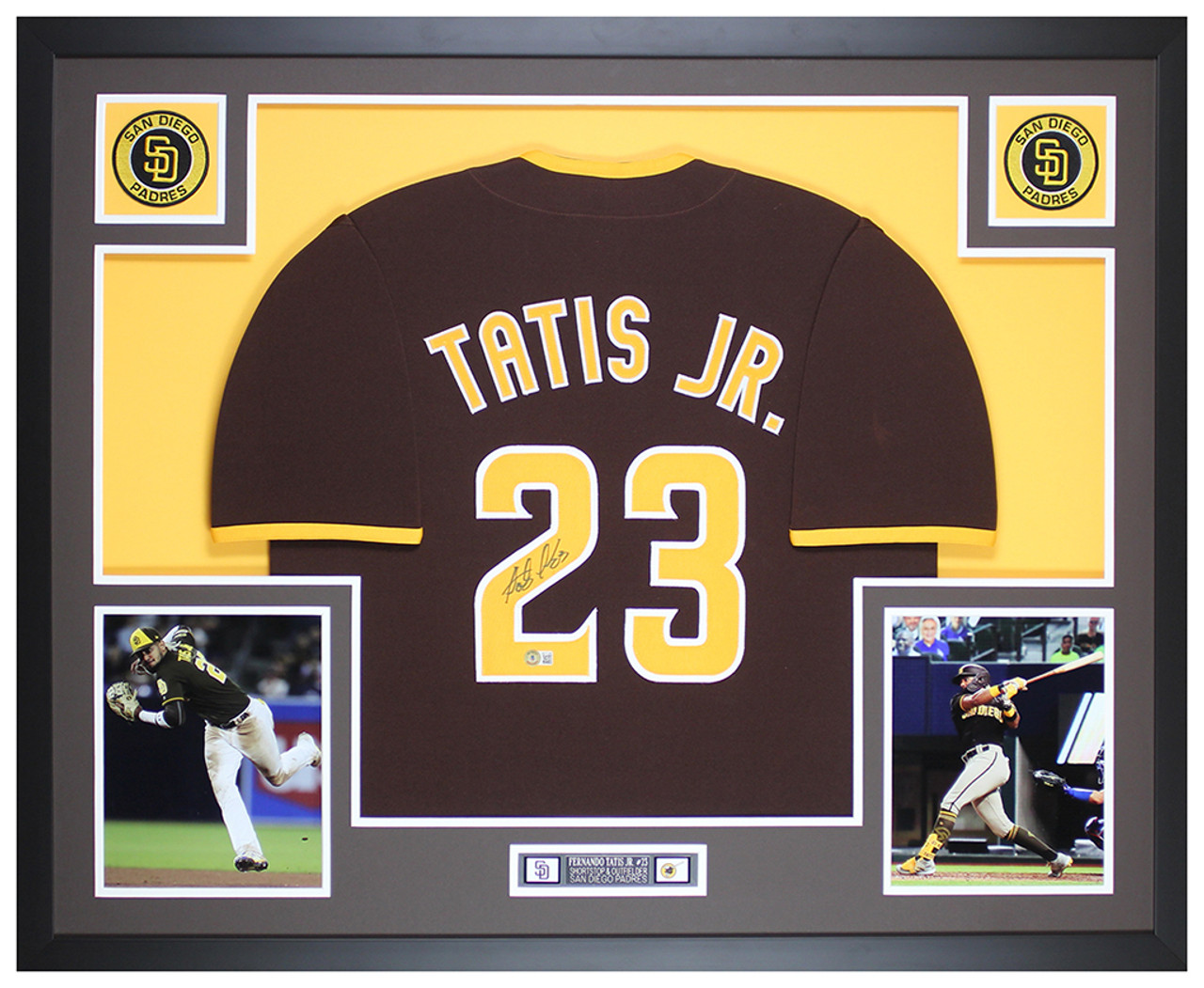 Fernando Tatis Jr San Diego Padres Signed Autograph Custom Jersey