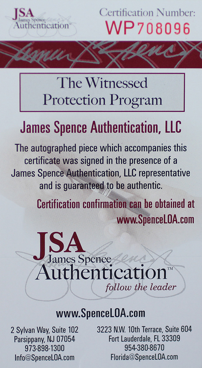 James Spence Authentication (JSA) Tim Anderson MLB Original Autographed  Items for sale