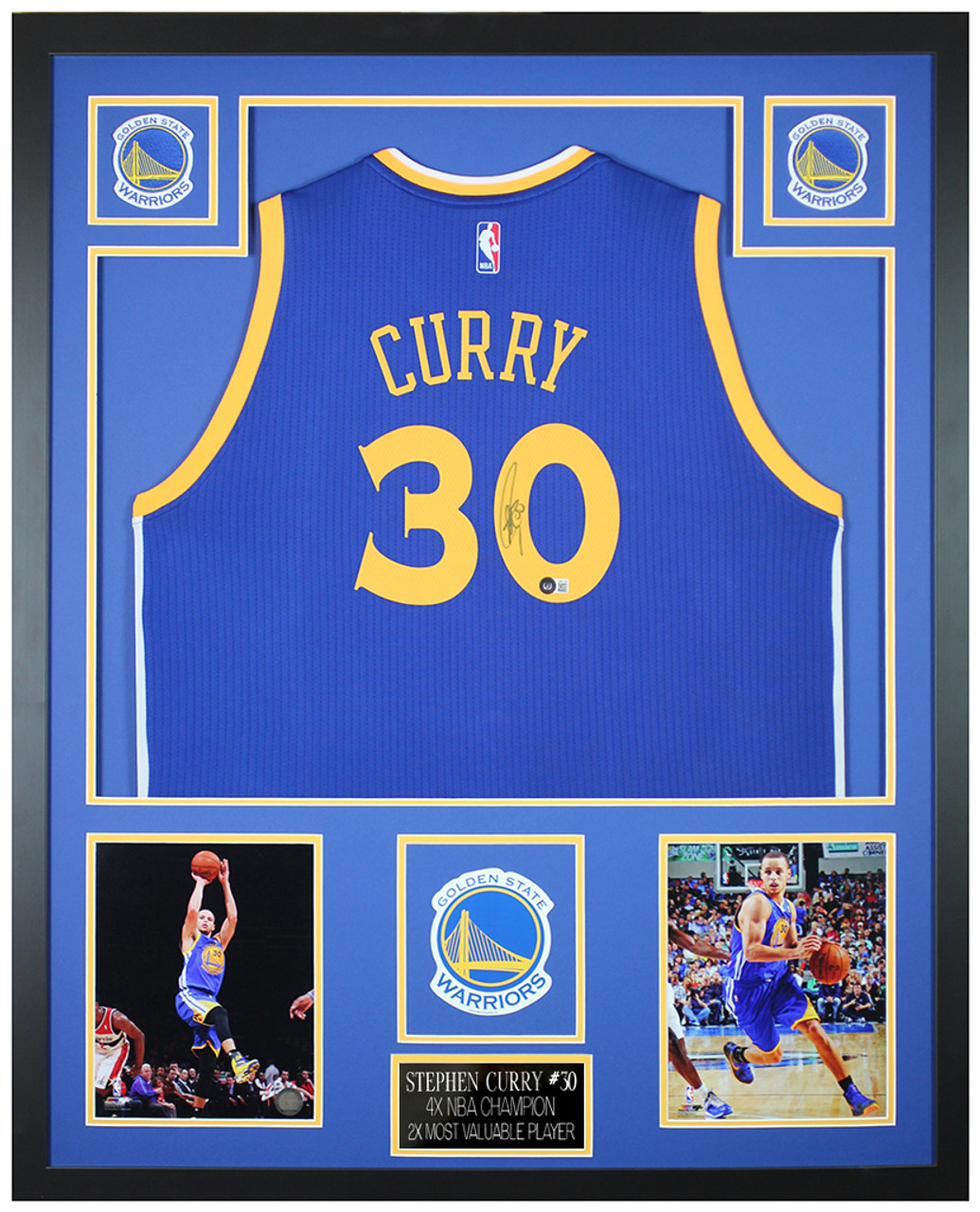 Stephen Curry Signed All-Star Jersey (Beckett & Curry)