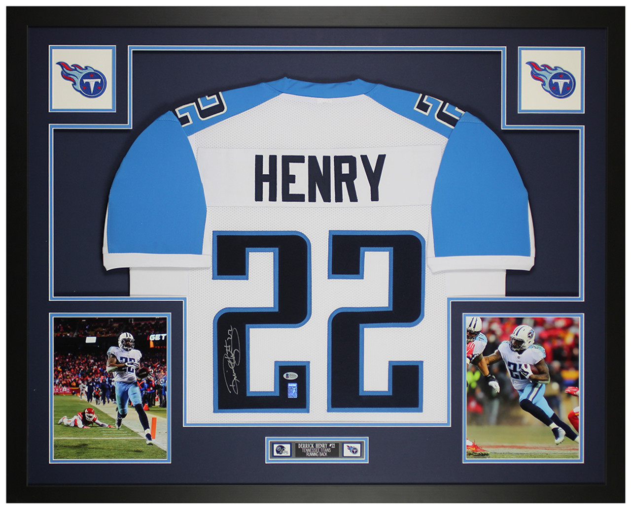 Derrick Henry Tennessee Titans Signed White Jersey