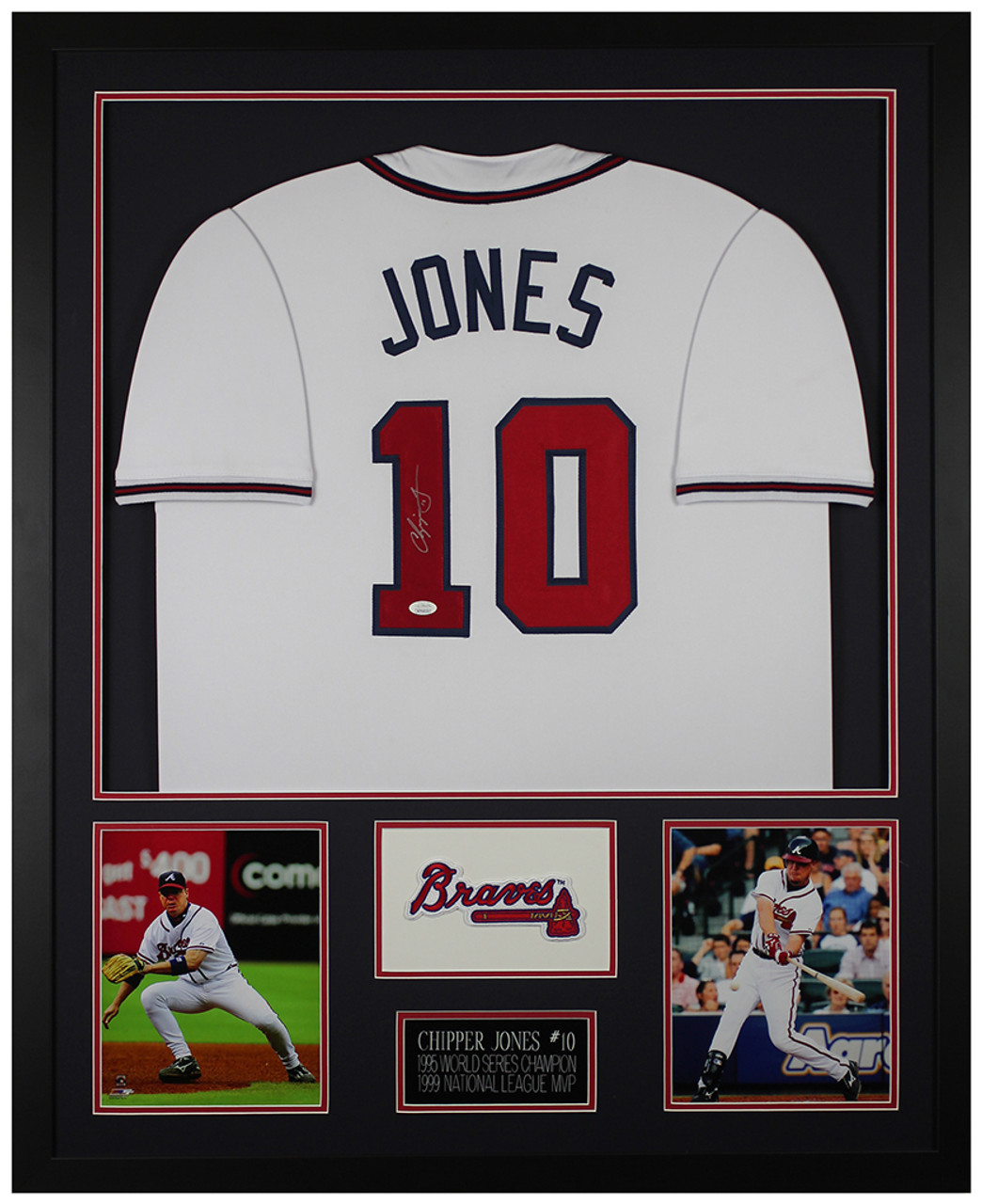 custom Personalized Atlanta Braves Stitch Baseball Jersey -   Worldwide Shipping