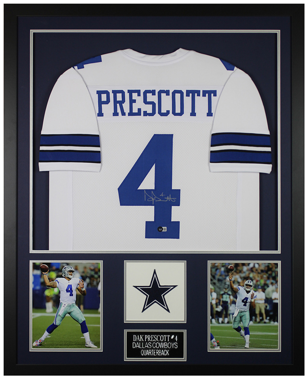 Dak Prescott Dallas Cowboys Replica Jersey NFL Football Blue Size L