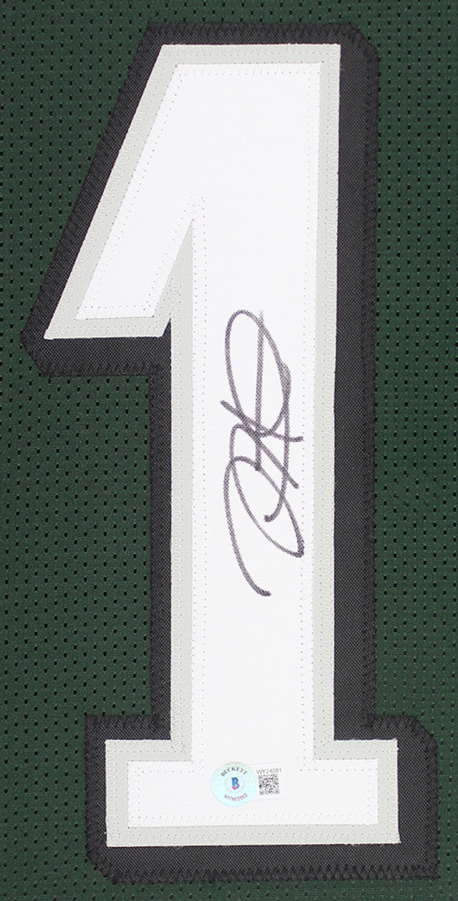 Jalen Hurts Autographed and Framed Philadelphia Eagles Jersey