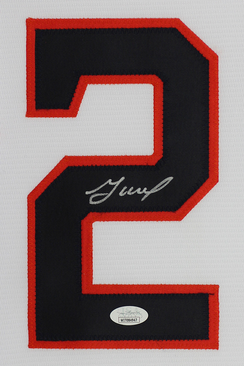 Jose Altuve signed jersey PSA/DNA Houston Astros Autographed All