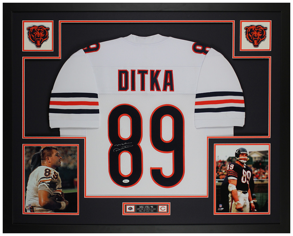 Mike Ditka Chicago Bears 100 Jersey Mike Ditka Autographed And