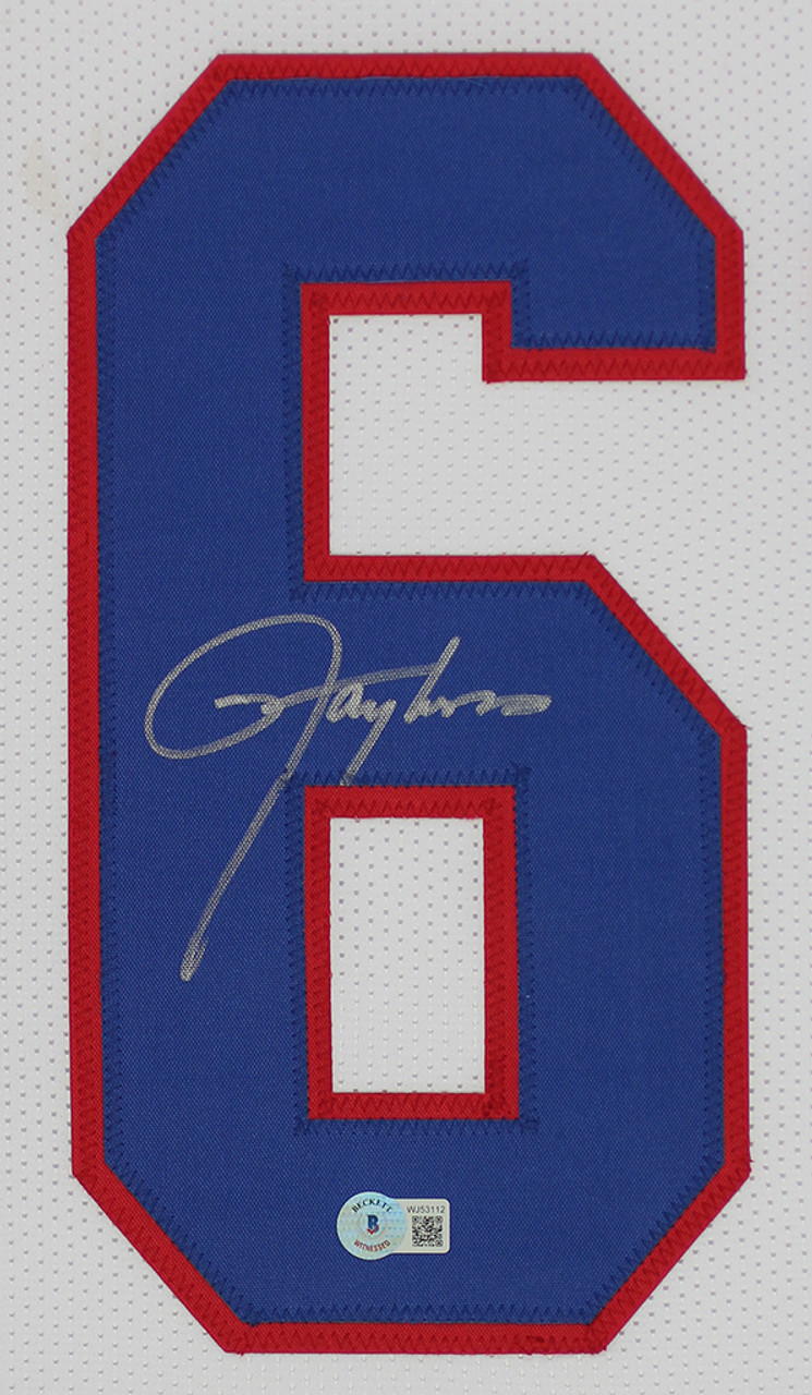 Lawrence Taylor Autographed and Framed New York Giants Jersey