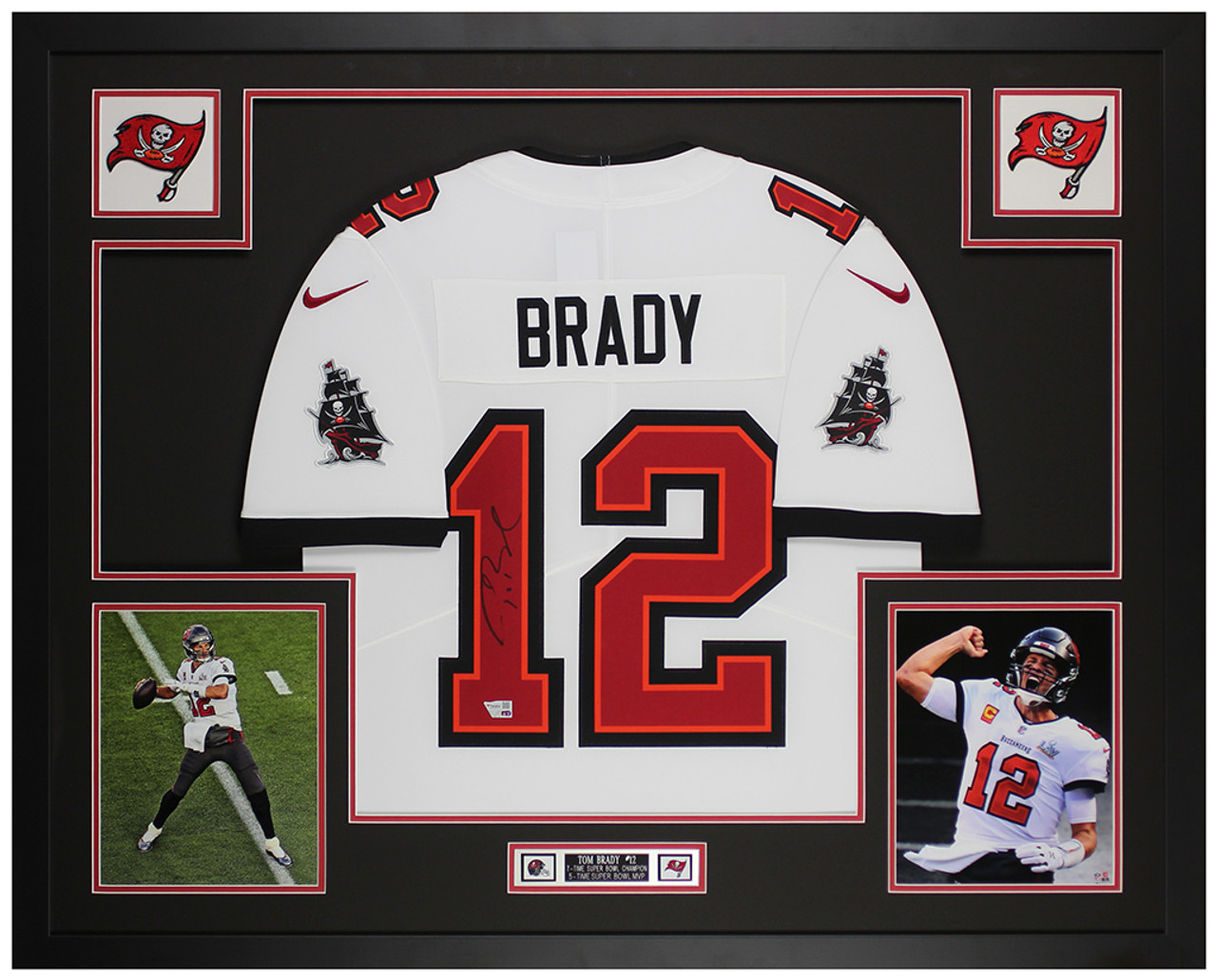 Tom brady red bucs jersey