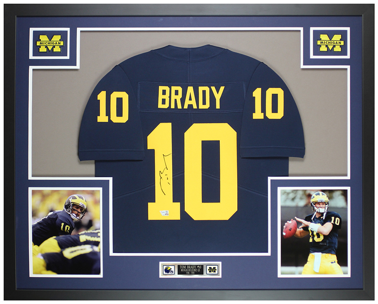 Tom brady hot sale michigan jersey number