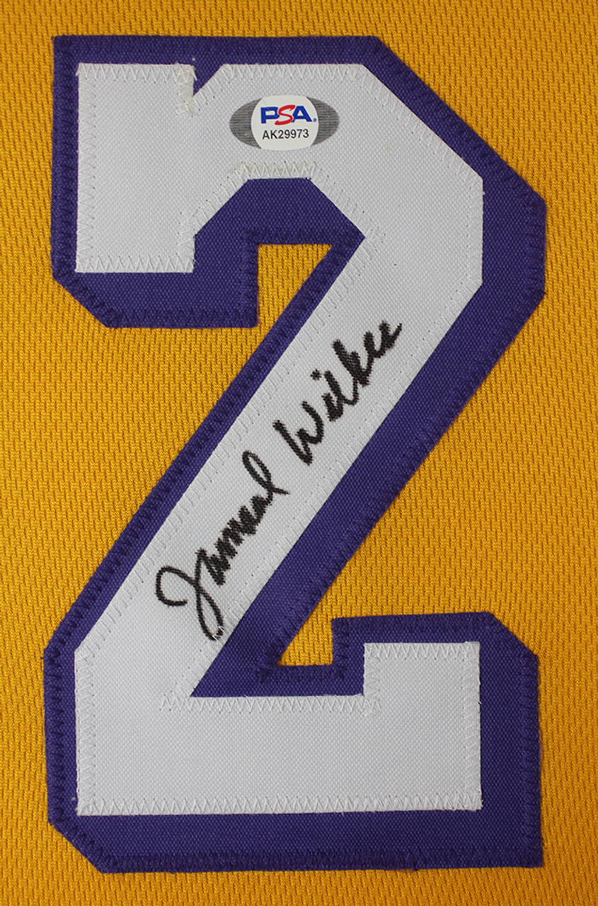 Jamaal Wilkes Los Angeles Lakers Signed Jersey - Yellow – All In Autographs