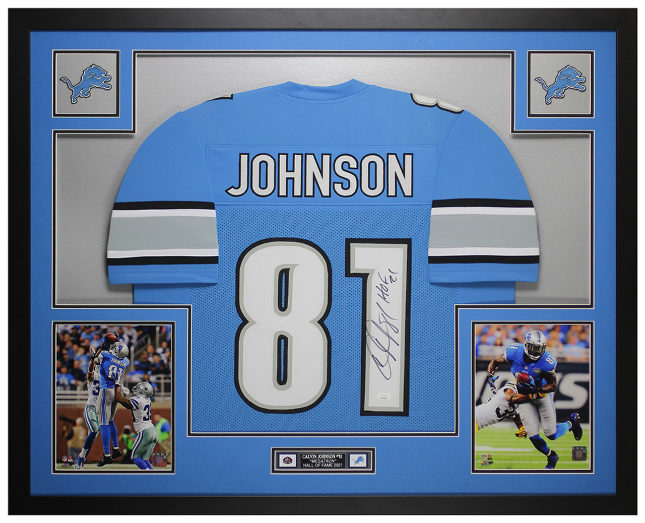 signed calvin johnson jersey