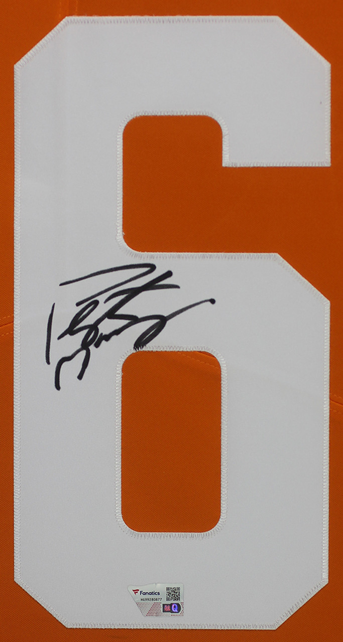 Peyton Manning Autographed and Framed Tennessee Vols Jersey