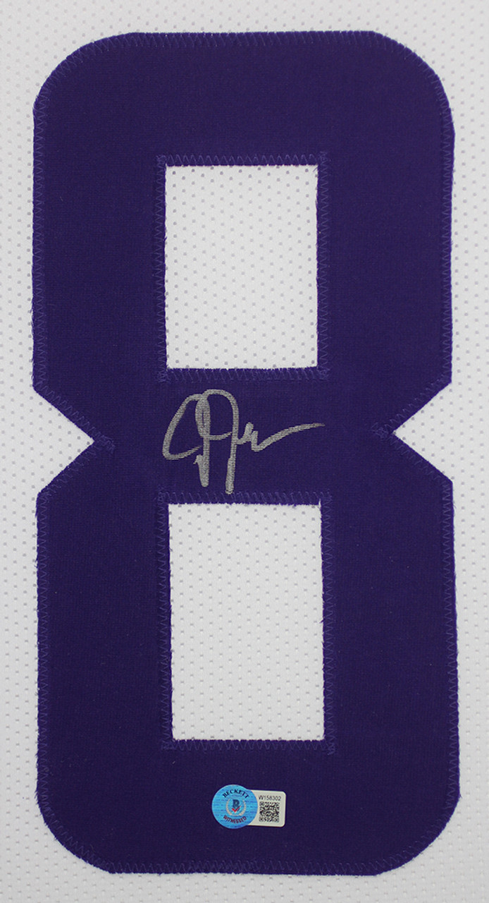 Justin Jefferson Autographed Signed Jersey - Purple - Beckett Authentic