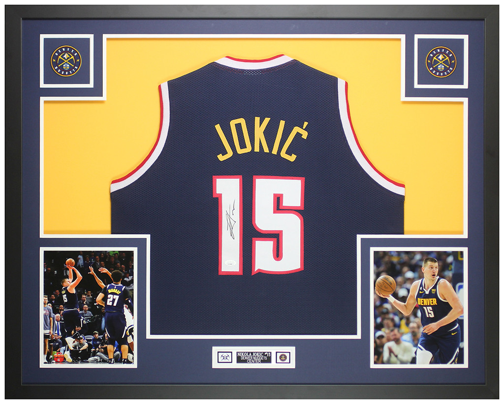 【fanatics】 Nikola jokic 直筆サインユニフォーム Nikola Jokic Denver Nuggets Fanatics Authentic Autographed Nike