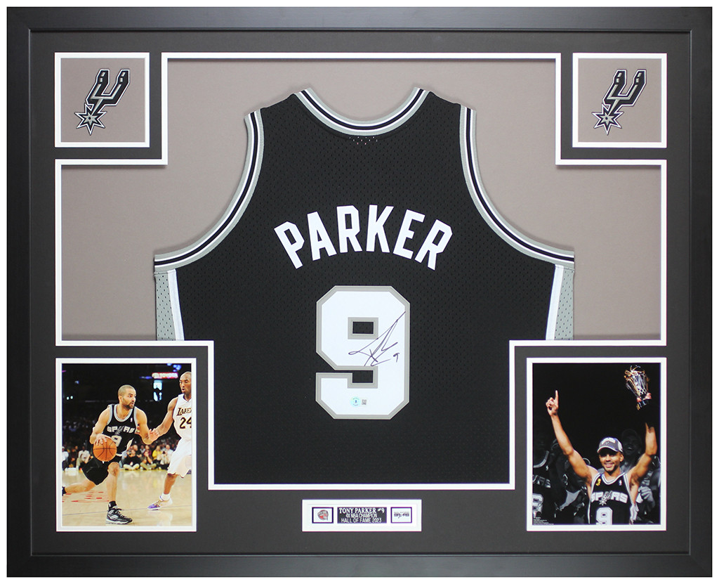 TONY PARKER auto Tony Parker Auto & Black Champion