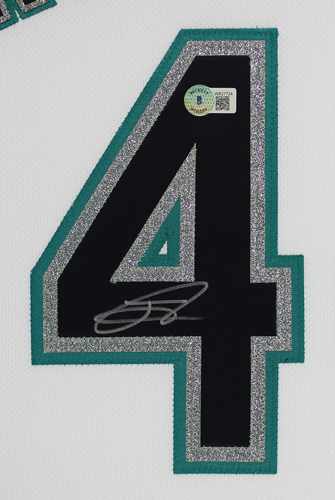 Julio Rodriguez Autographed and Framed Seattle Mariners Jersey