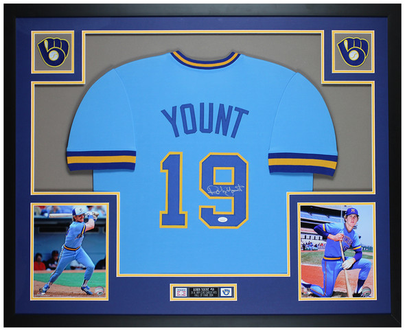 robin yount signed jersey