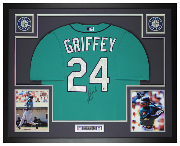 Ken Griffey Jr Autographed White Seattle Mariners Jersey - Beautifully  Matted and Framed - Hand Signed By Griffey and Certified Authentic by  Beckett - Includes Certificate of Authenticity at 's Sports  Collectibles Store