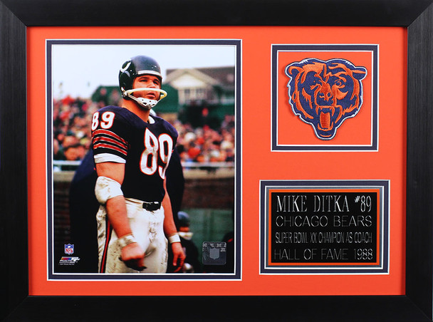 Mike Ditka Framed 8x10 Chicago Bears Photo (MD-P1B)