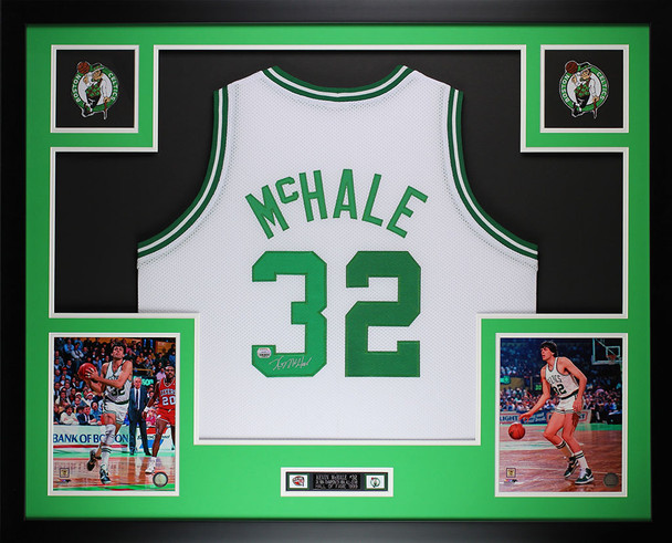 Kevin McHale Autographed and Framed Boston Celtics Jersey