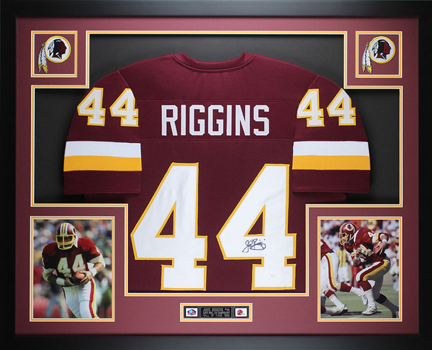 John Riggins Autographed and Framed Washington Commanders Jersey