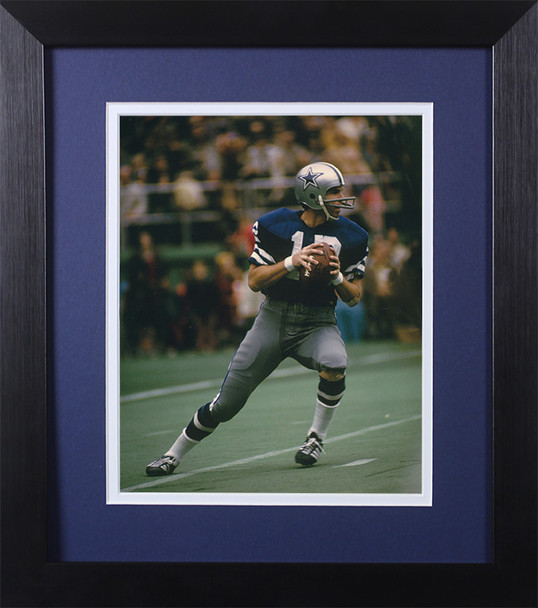 Roger Staubach Framed 8x10 Dallas Cowboys Photo (RS-P1E)