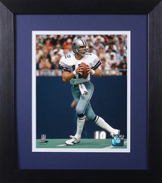 Roger Staubach Framed 8x10 Dallas Cowboys Photo (RS-P4E)