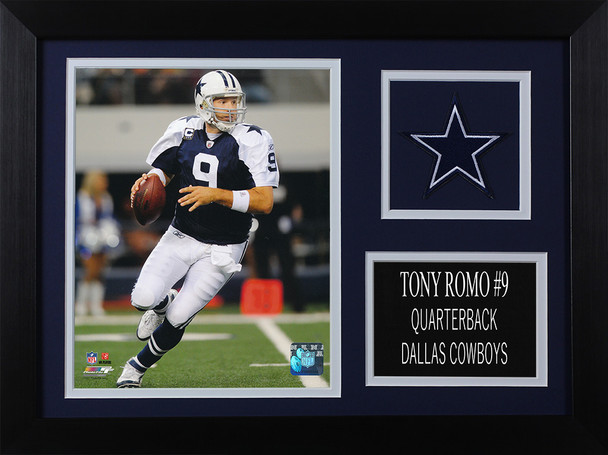 Tony Romo Framed 8x10 Dallas Cowboys Photo (TR-P3A)