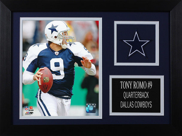 Tony Romo Framed 8x10 Dallas Cowboys Photo (TR-P5A)