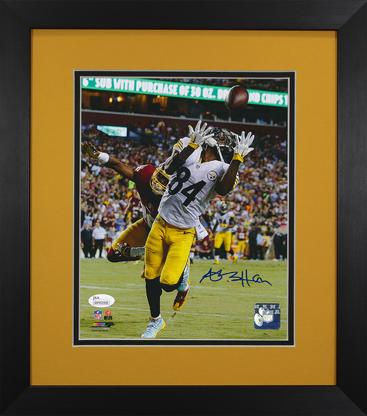 Antonio Brown Autographed and Framed Pittsburgh Steelers Photo