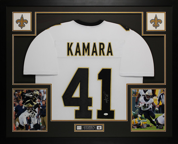 Alvin Kamara Autographed and Framed New Orleans Saints Jersey