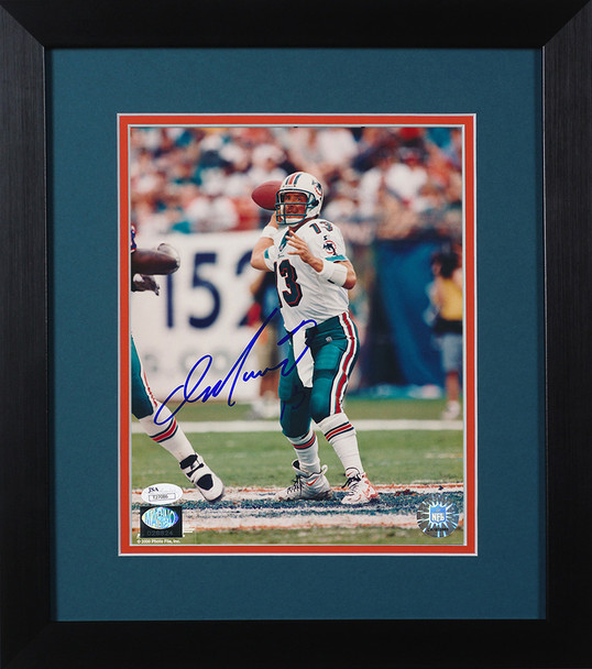 Dan Marino Autographed and Framed Miami Dolphins Photo