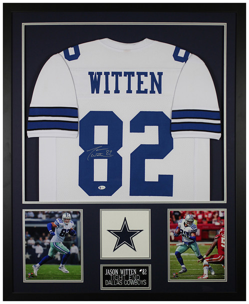 Jason Witten Autographed and Framed Dallas Cowboys Jersey