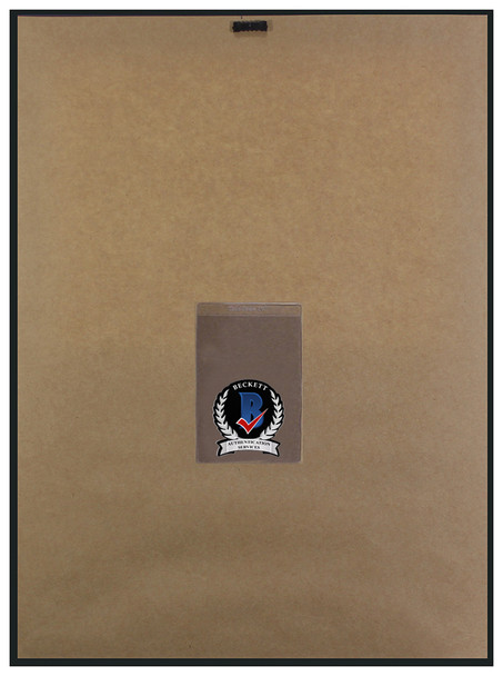 Dennis Rodman Autographed & Framed 8x10 Chicago Photo Beckett COA