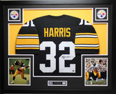 Franco Harris Autographed and Framed Pittsburgh Steelers Jersey