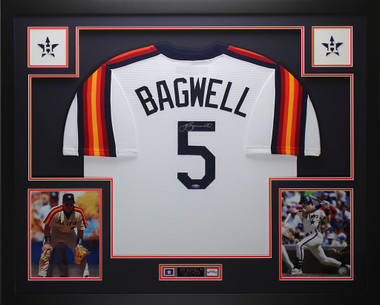 Jeff Bagwell Houston Astros Retro Black Jersey - All Stitched