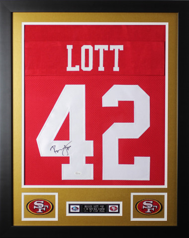 Ronnie Lott Signed Jersey 49ers COA JSA Autograph San Francisco