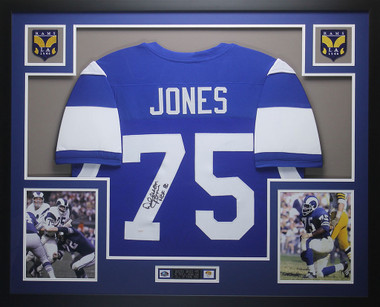 Deacon Jones Signed Los Angeles Rams Jersey